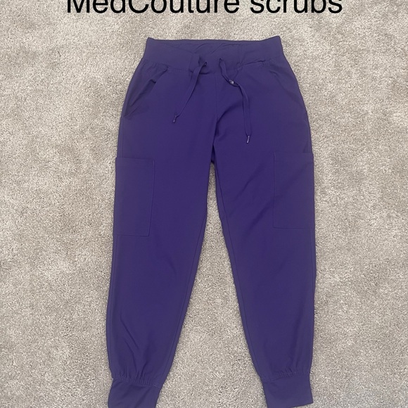 Med Couture Purple Scrub Set - Picture 3 of 3